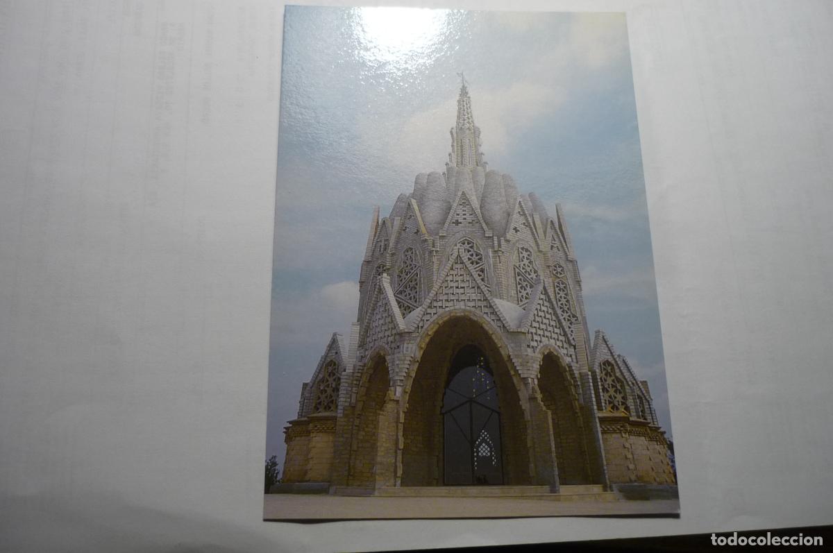 Postales: postal montferri santuario virgen montserrat,.obra modernista josep m.jujol