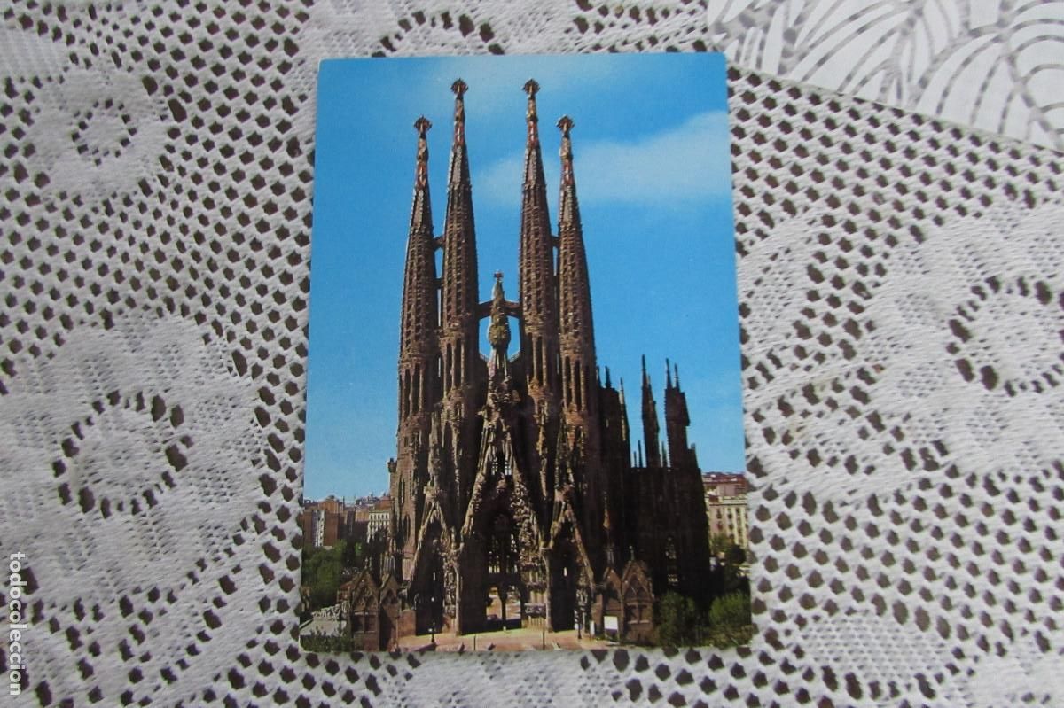 Postales: BARCELONA. TEMPLO DE LA SAGRADA FAMILIA 615