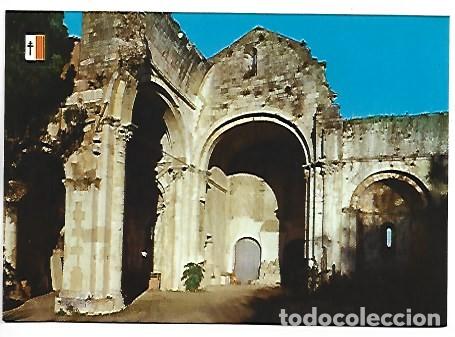 Postales: COL.LEGIATA DE SANTA MARIA - SANTA MARIA COLLEGIATE.- BESALU / GIRONA