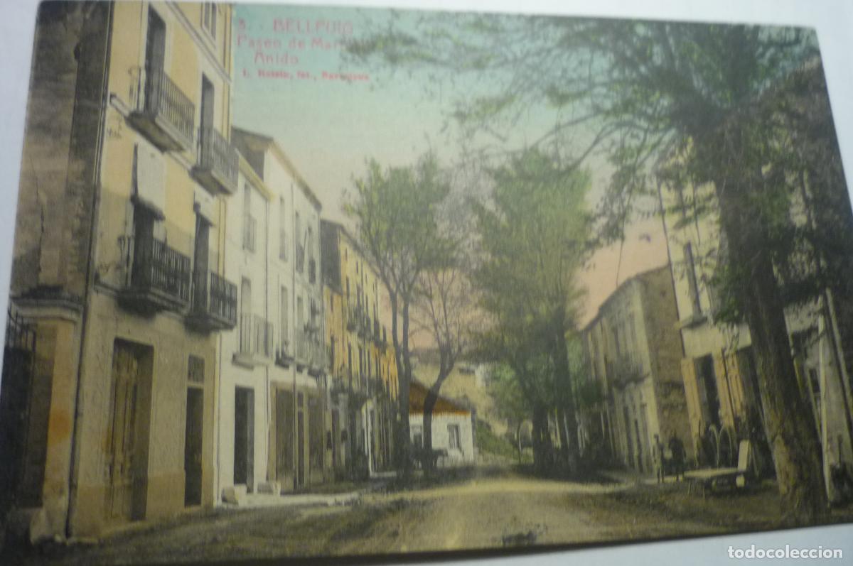 Postales: postal bellpuig paseo m anido