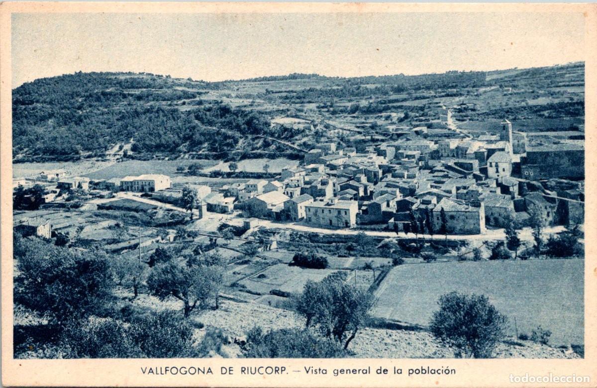 Postales: Vallfogona de Riucorp- Vista general de la poblaci&oacute;n - Roisin - 140x90mm