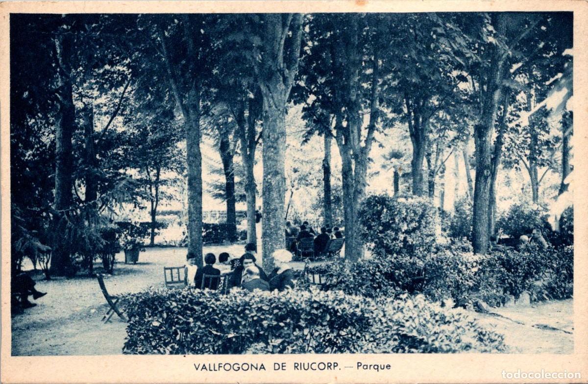 Postales: Vallfogona de Riucorp- Parque - Roisin - 139x90mm