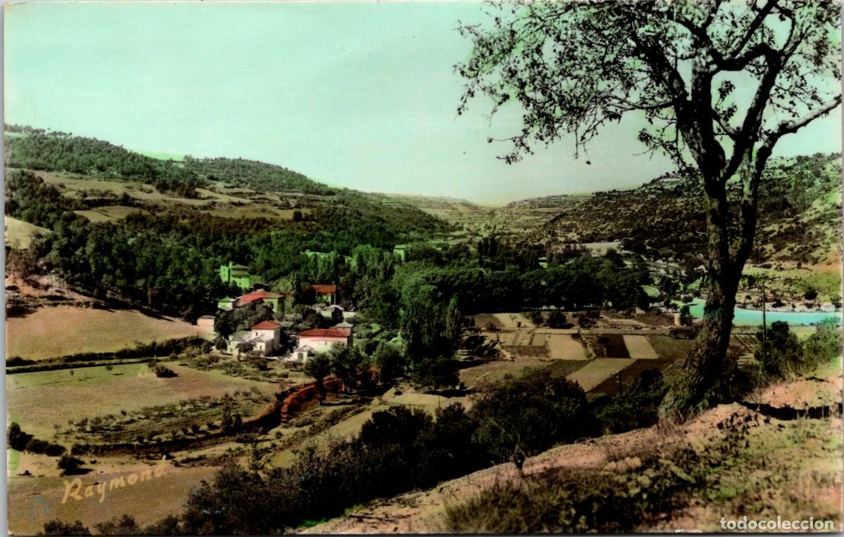Postales: Vallfogona de Riucorp - Vista panor&aacute;mica del Valle del R&iacute;o Corp - Raymond 7 - Coloreada - 141x90mm