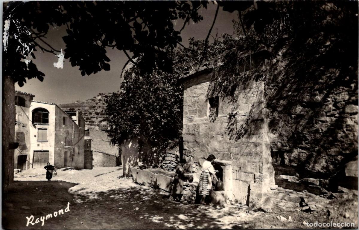 Postales: Vallfogona de Riucorp - Calle de la Fuente - Raymond 8 - 140x90mm
