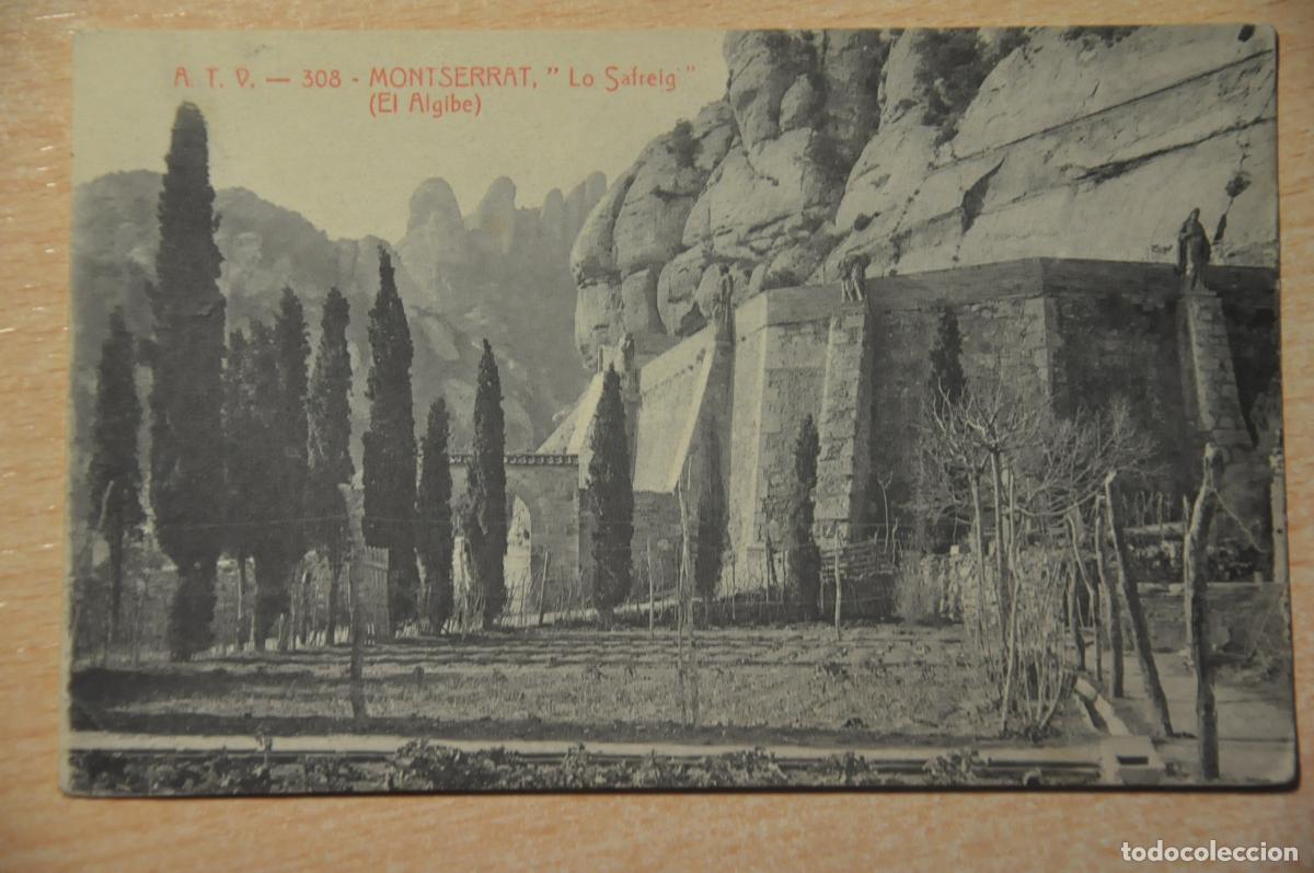 Postales: postal montserrat, lo safreig (el algibe), atv 308