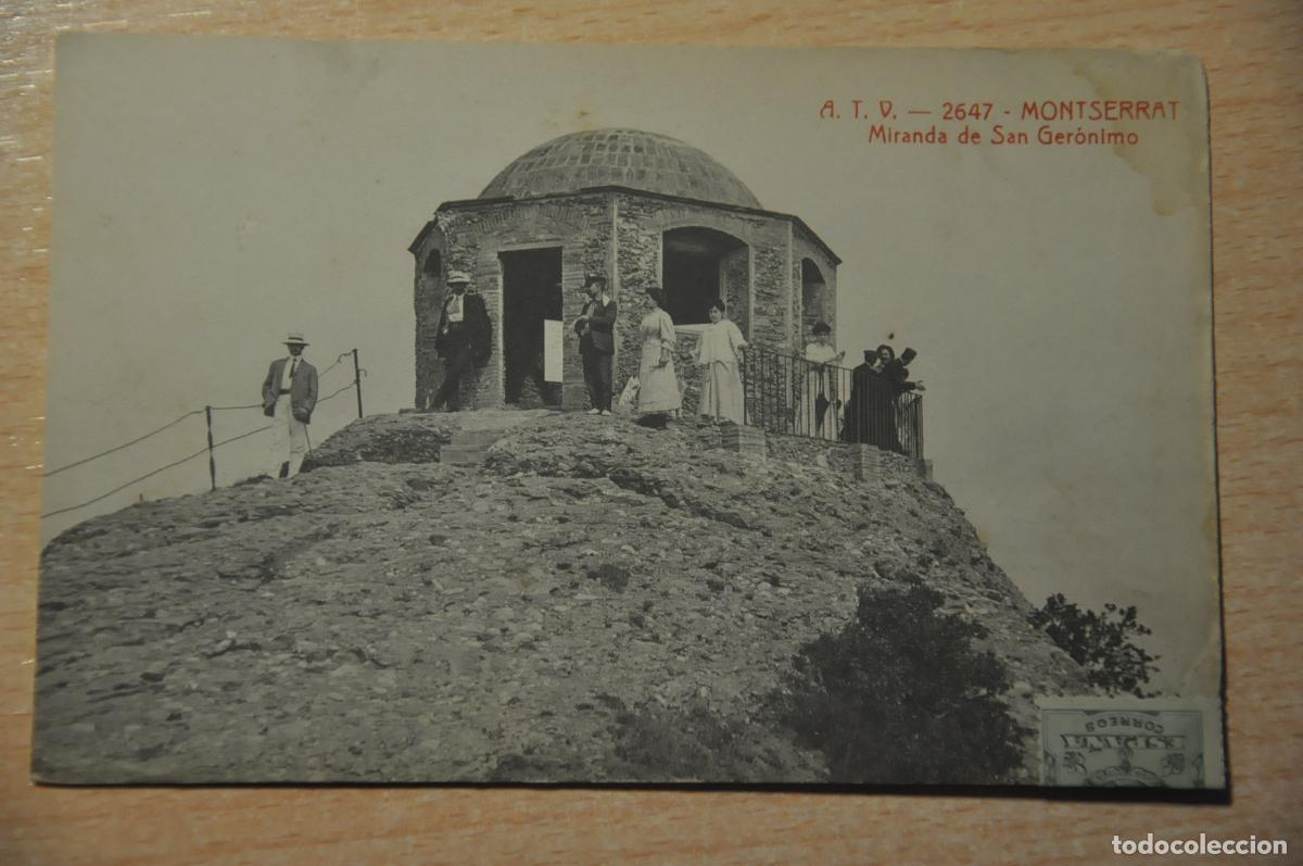 Postales: postal montserrat, miranda de san geronimo, atv 2647