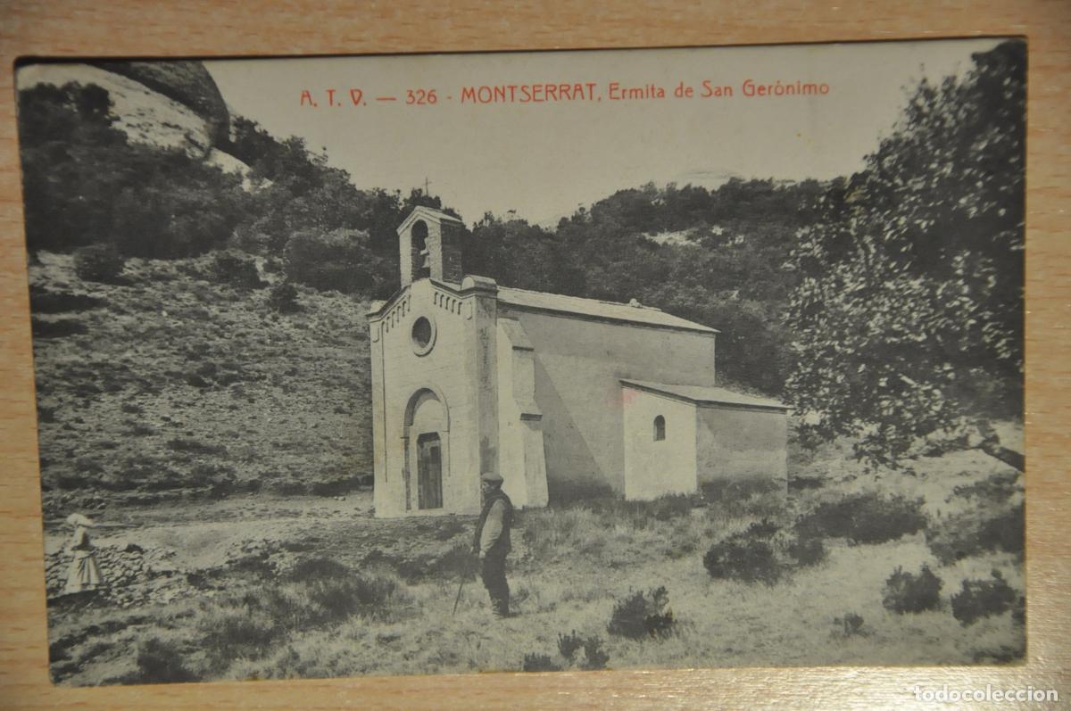 Postales: postal montserrat, ermita de san geronimo, atv 326