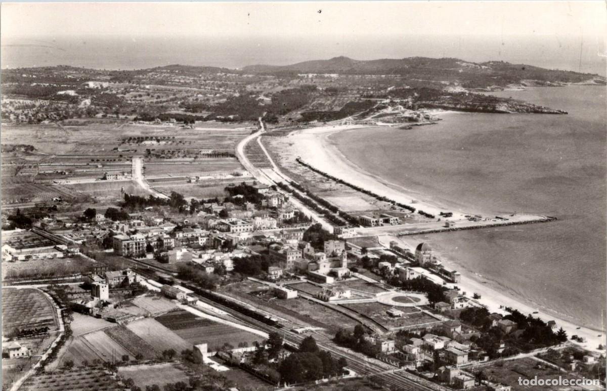 Postales: Salou - Vista a&eacute;rea - Foto T.A.F. - Sobe - Ortiga 115 - 139x89mm