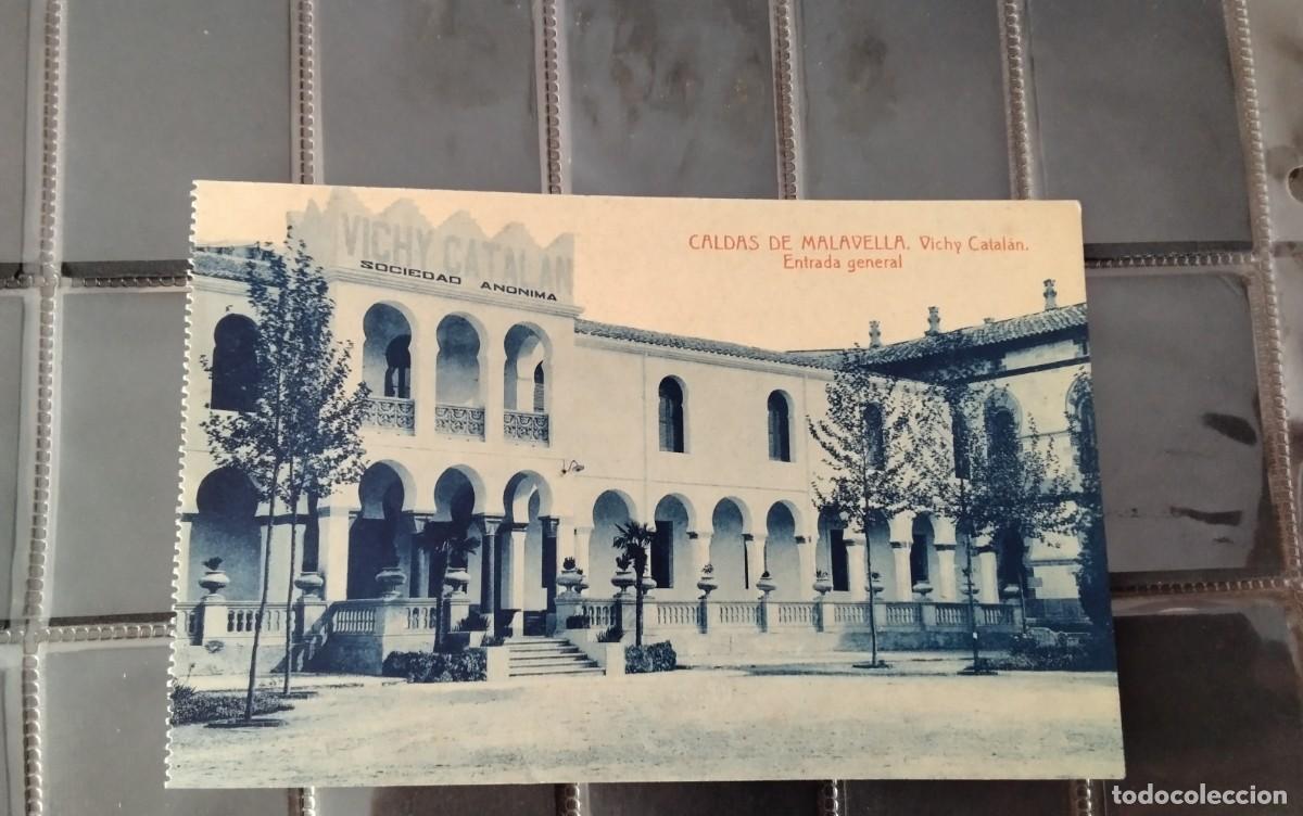 Postales: CALDAS DE MALAVELLA , POSTAL ANTIGUA , BLANCO Y NEGRO