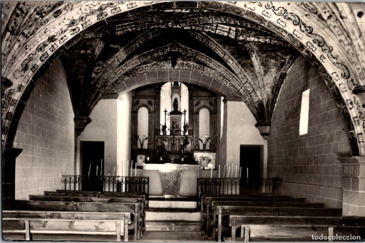 Postales: Prades (Tarragona) - Ermita de Ntra. Sra. de l'Abellera (Interior) -Fotogr&aacute;fica-Sin datos- 140x93mm