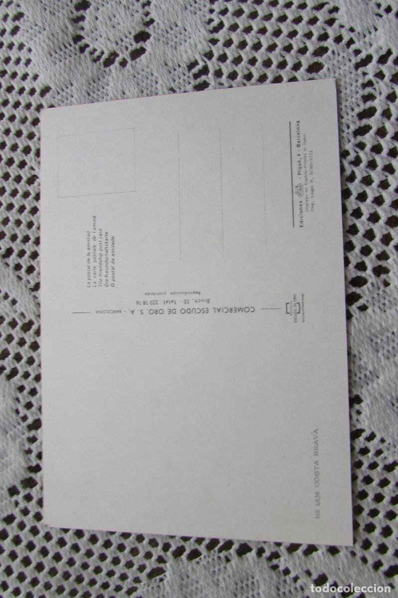 Postales: POSTAL 4838 COSTA BRAVA - Foto 2