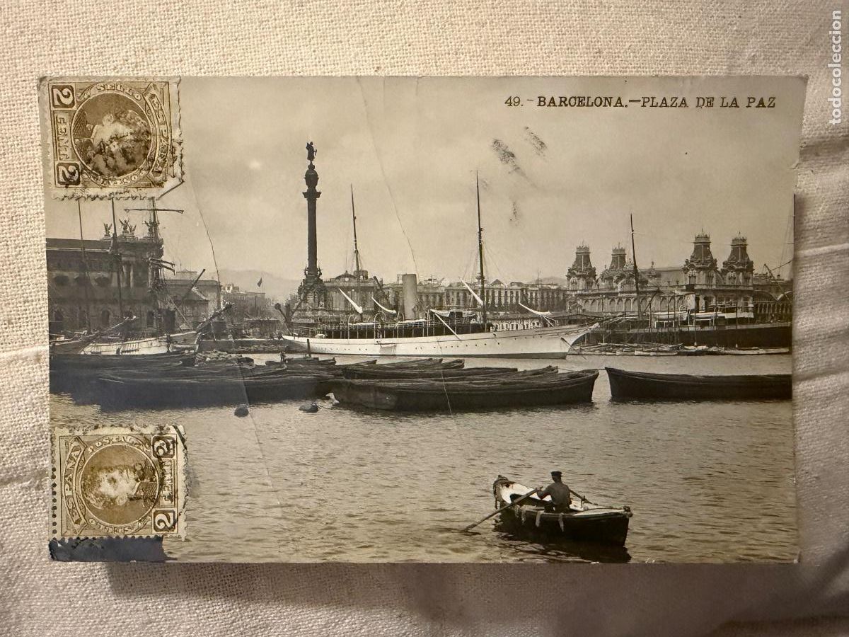 Postales: Barcelona - Bartrina - 49 - plaza de la Paz
