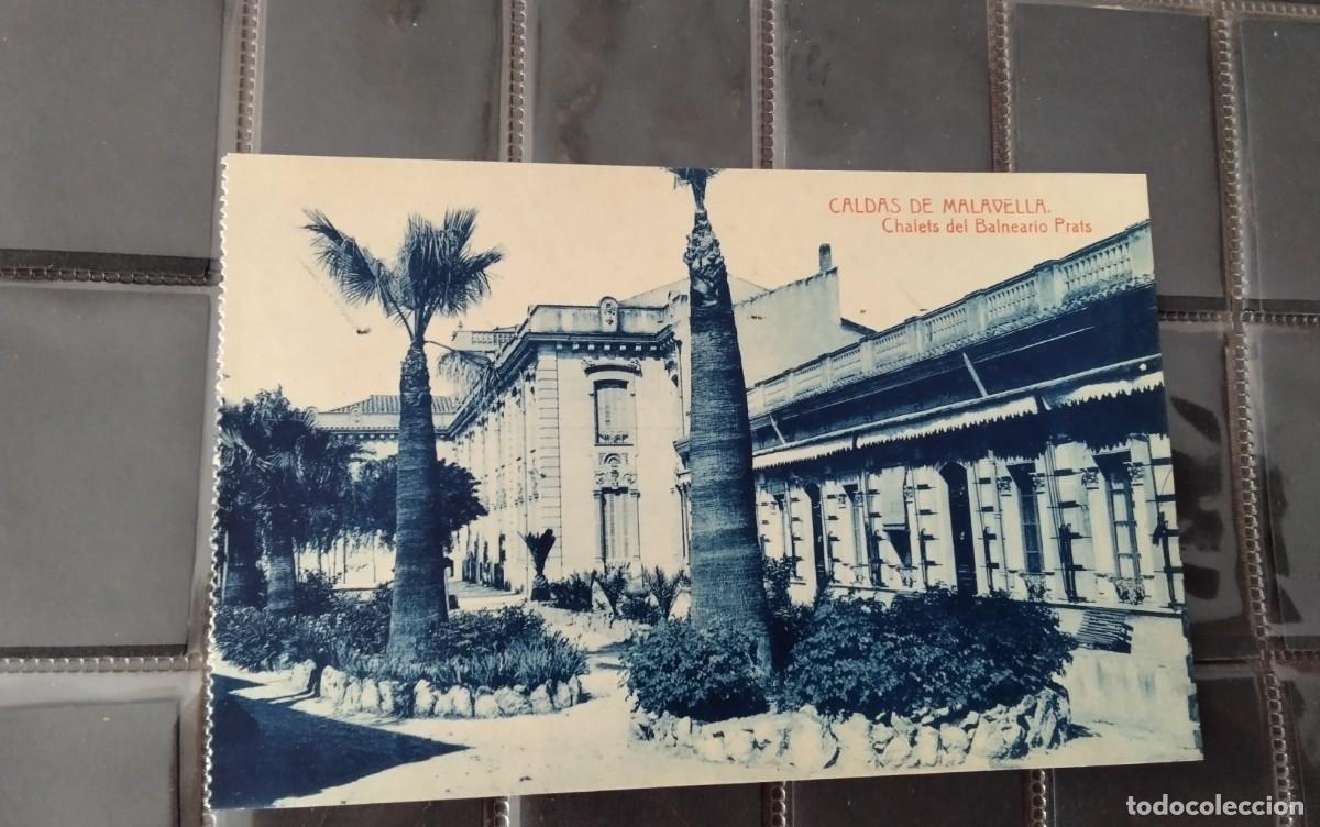 Postales: CALDAS DE MALAVELLA , POSTAL ANTIGUA , BLANCO Y NEGRO