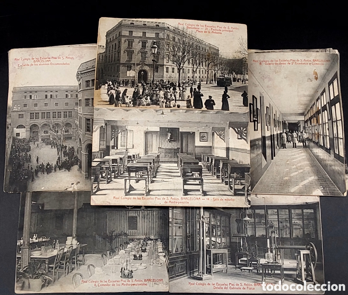 Cartes Postales: Real colegio de las escuelas Pias de S. Anton Barcelona
