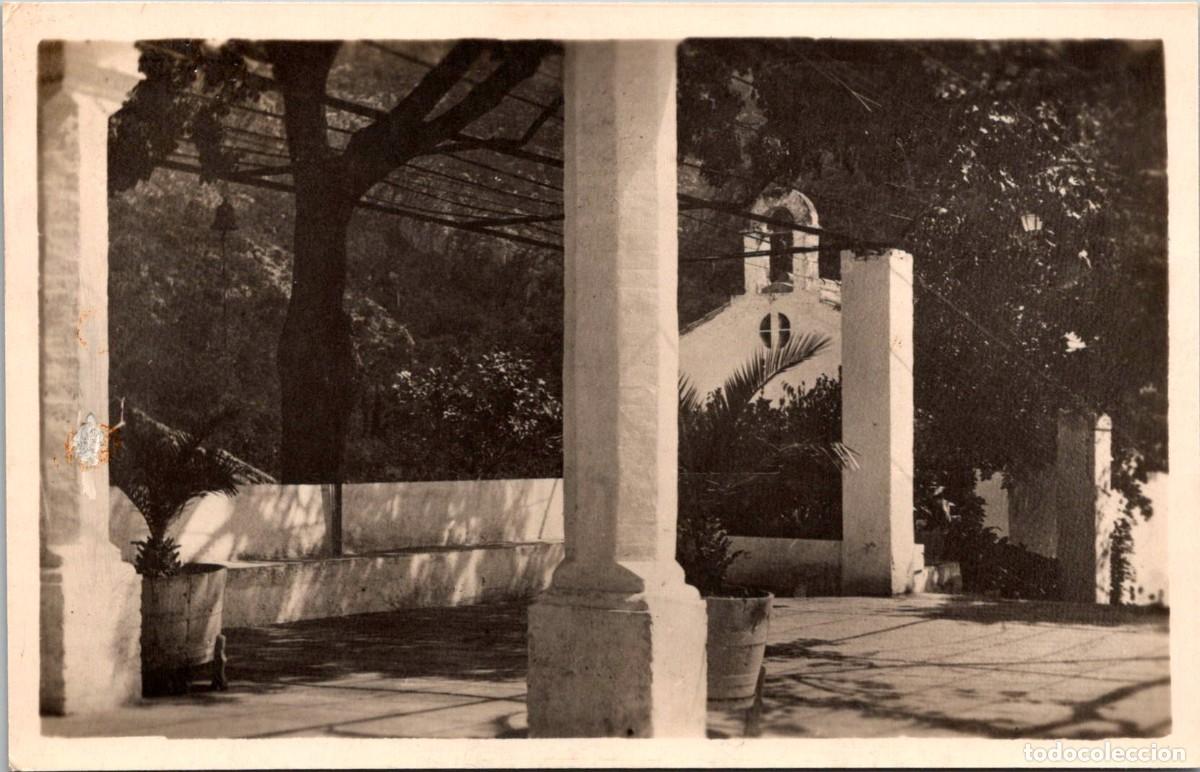 Postales: Balneario de Card&oacute; (Tarragona) - P&oacute;rticos del antiguo convento y capilla - 140x90mm