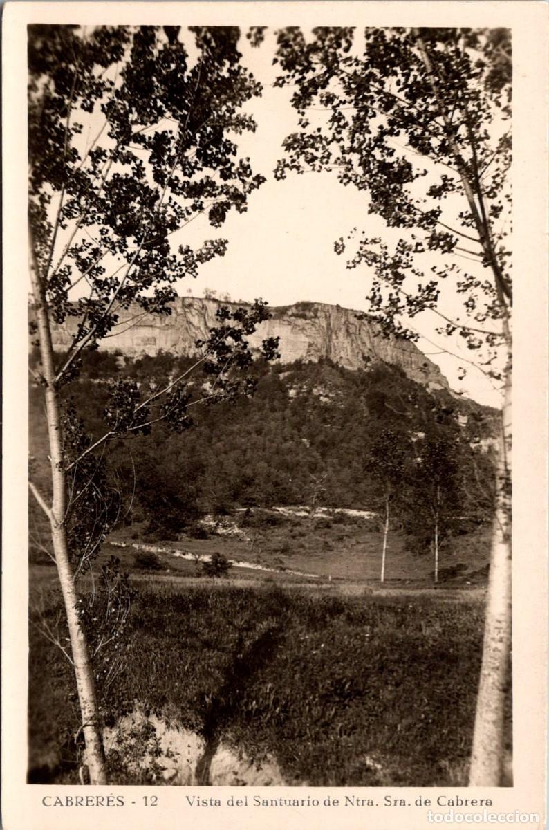 Postales: Cabrer&eacute;s - Vista del Santuario de Ntra. Sra. de Cabrera - n&ordm; 12 - Sin m&aacute;s datos - 141x92mm