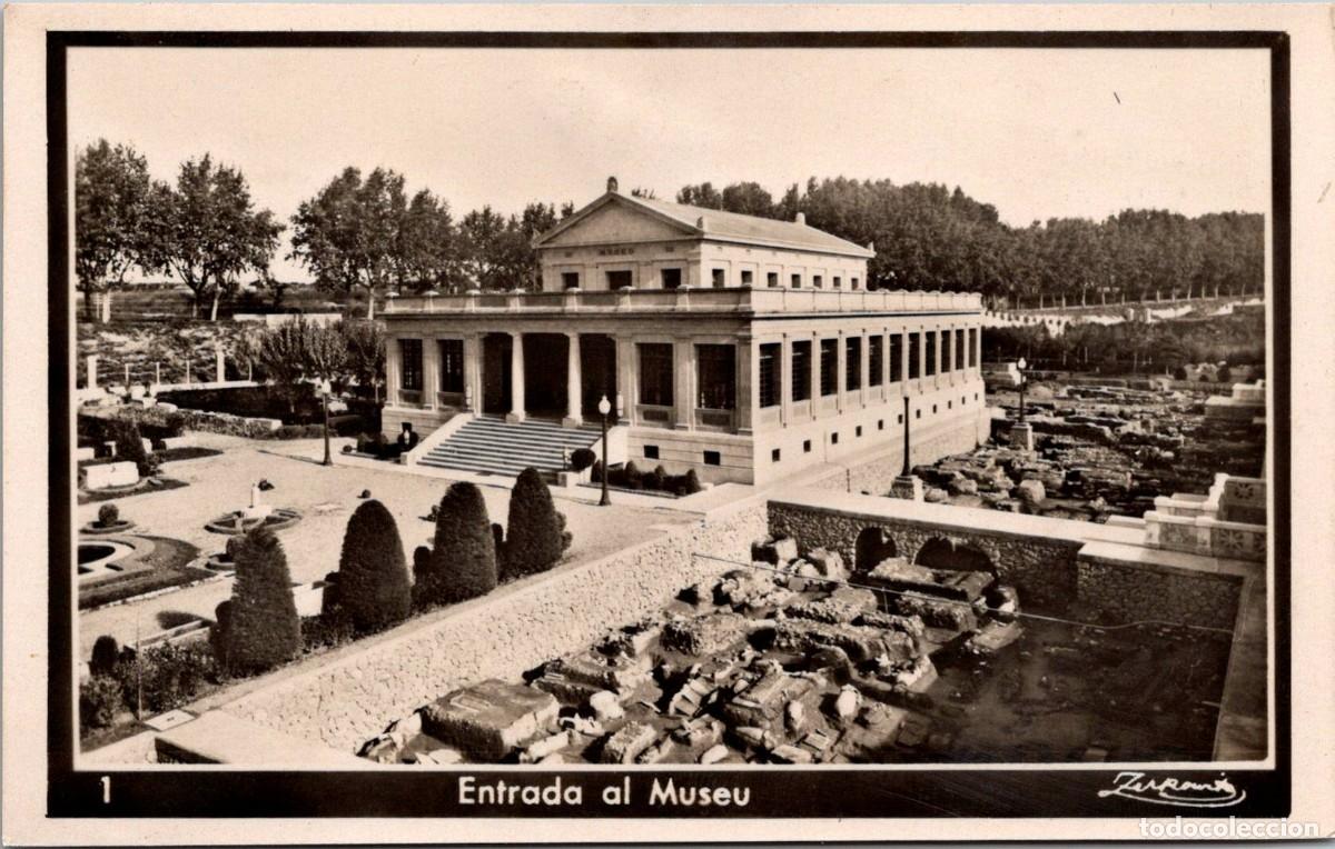 Postales: Necr&ograve;poli cristiano-romana de Tarragona 1 - Entrada al Museo - Zerkowitz - 142x89mm