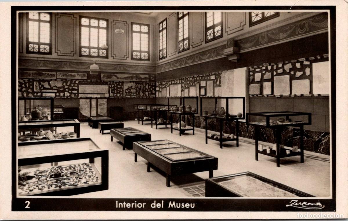 Postales: Necr&ograve;poli cristiano-romana de Tarragona 2 - Interior del Museo - Zerkowitz - 142x89mm