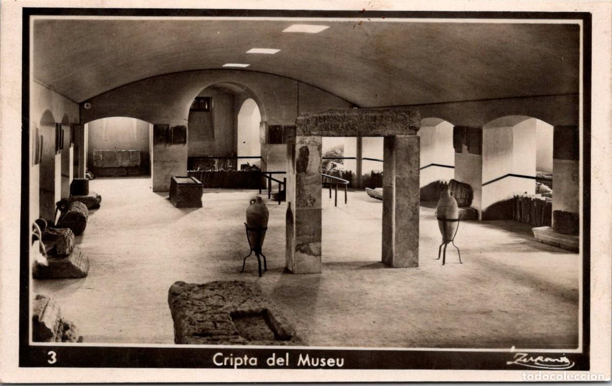 Postales: Necr&ograve;poli cristiano-romana de Tarragona 3 - Cripta del Museo - Zerkowitz - 142x89mm