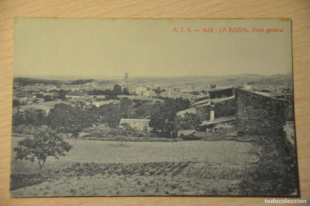 Postales: postal la bisbal, vista general, atv 1829