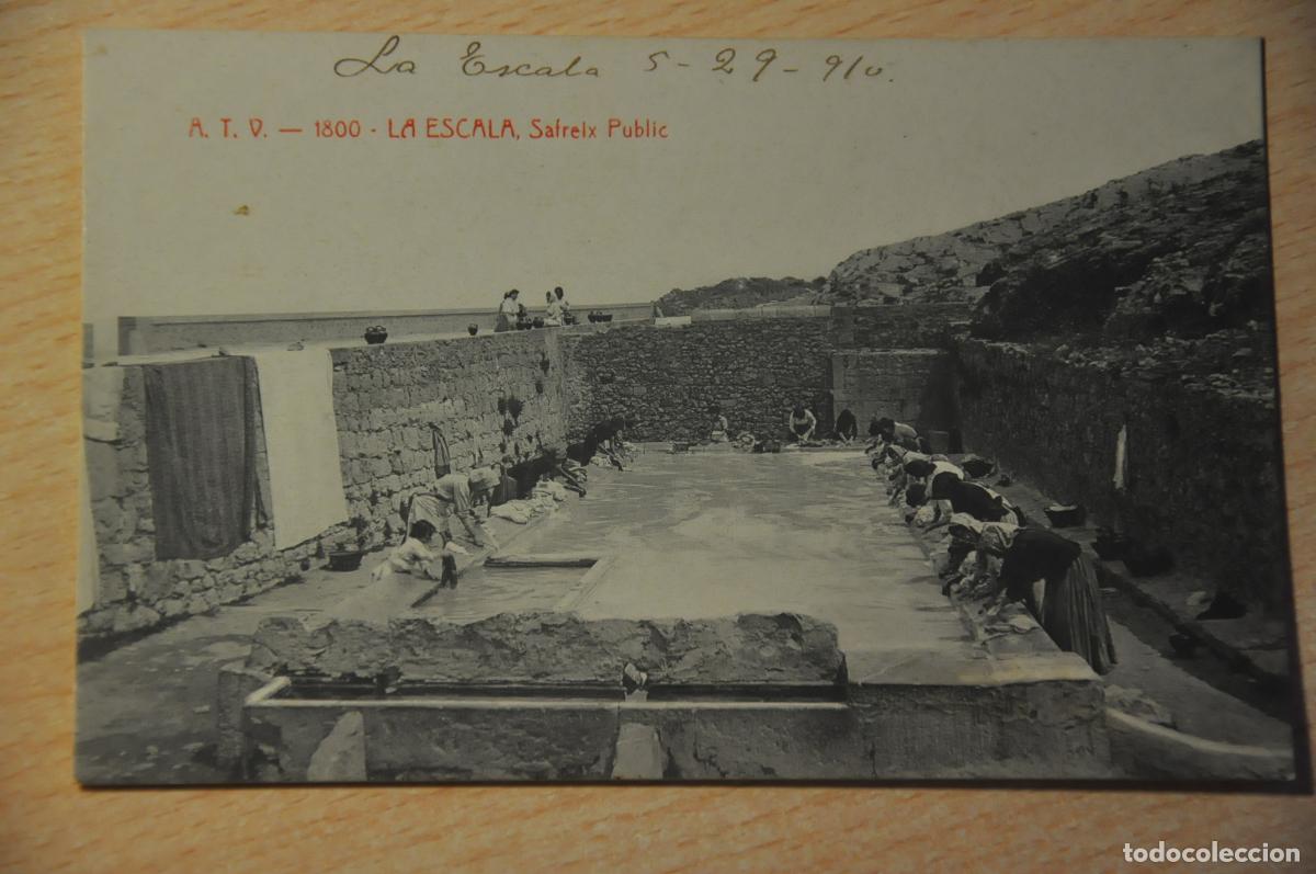Postales: postal la escala, safreix public, atv 1800