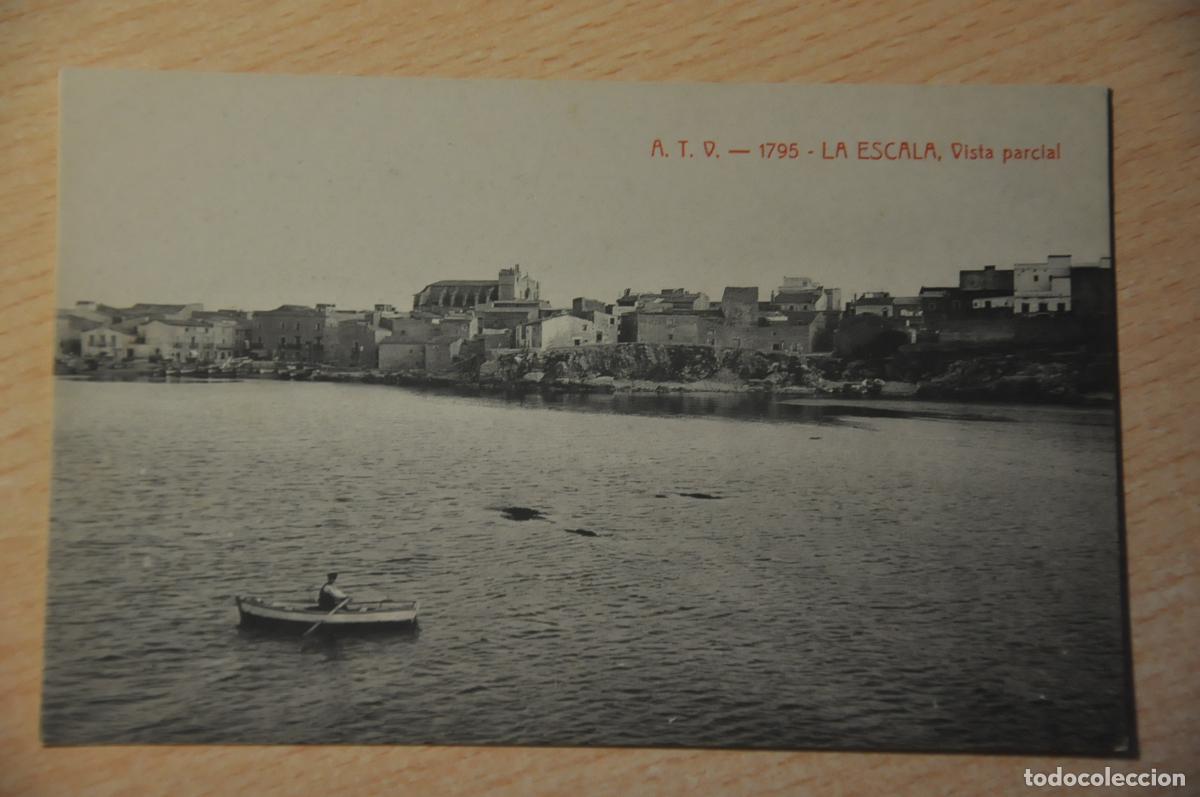 Postales: postal la escala, vista parcial, atv 1795