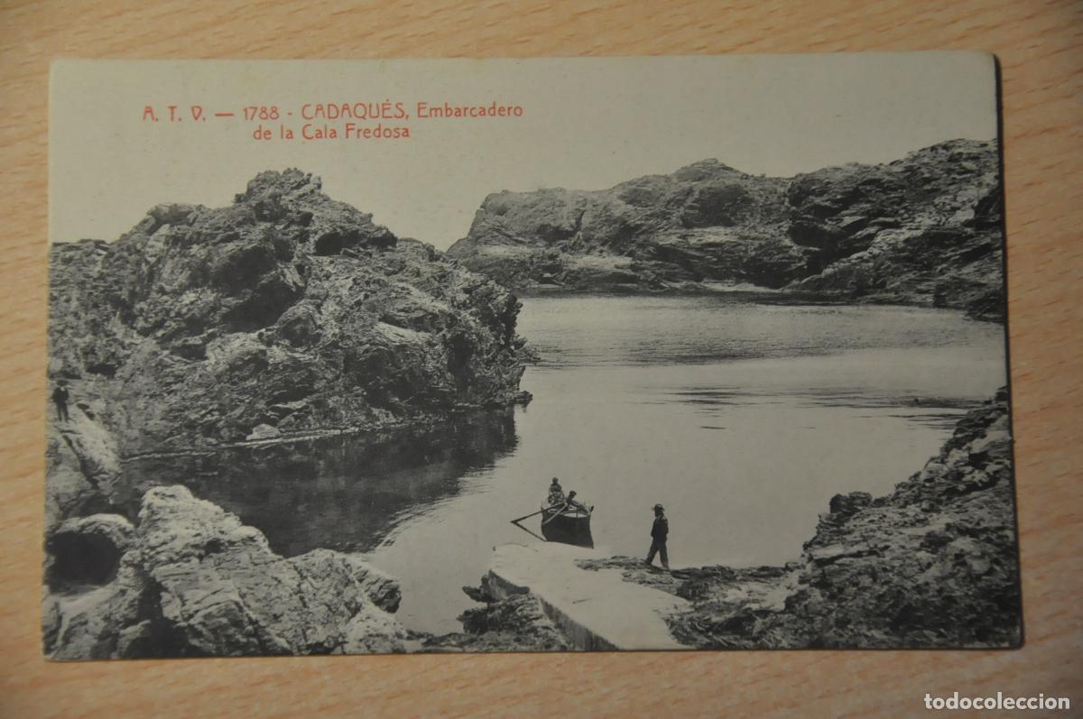 Postales: postal cadaques, embarcadero de la cala fredosa, atv 1788