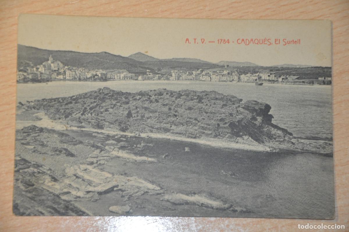 Postales: postal cadaques, el surtell, atv 1784