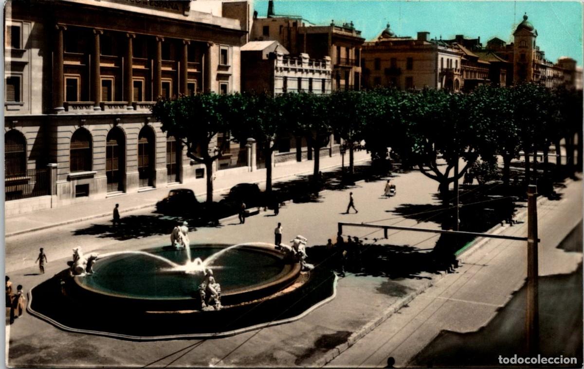 Postales: Tarragona - Fuente Centenario y Ramblas - Chinchilla y Gondra 116 - Coloreada - 139x89mm