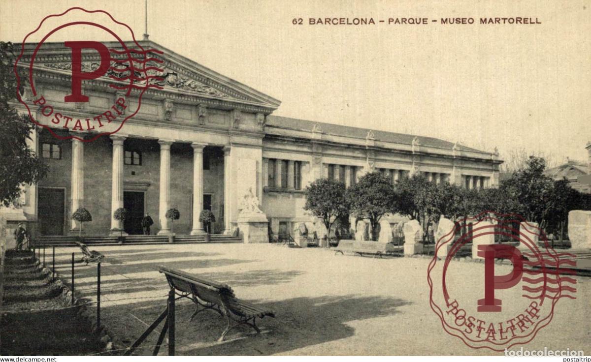 Postales: BARCELONA. PARQUE. MUSEO MARTORELL. - Foto 1