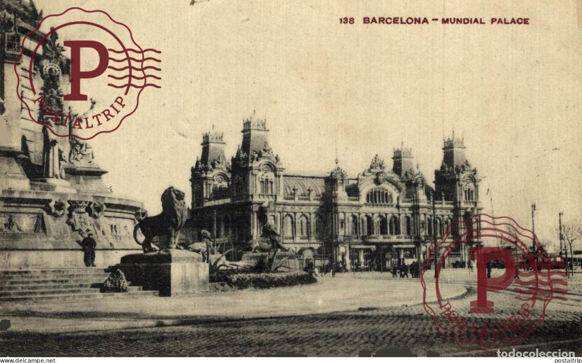Postales: BARCELONA. MUNDIAL PALACE.