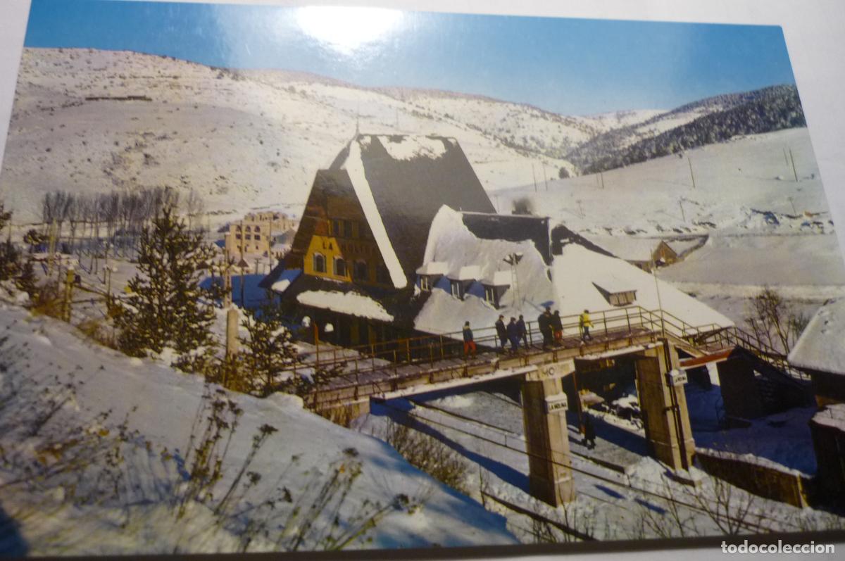Postales: postal la riba estacion ferrocaril