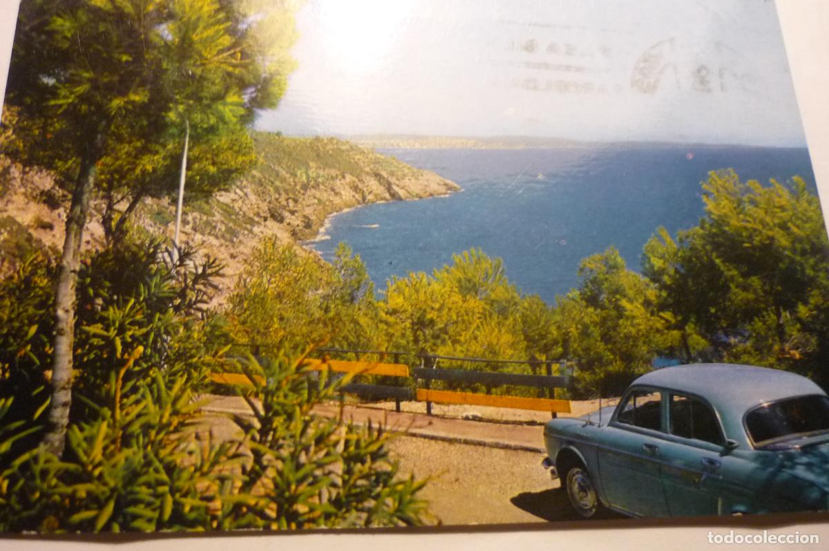 Postales: postal salou parcial costa coche circulada