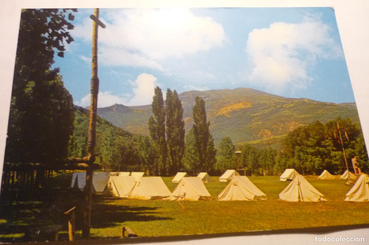 Postales: postal campamento flamisell pobleta bellvehi escrita