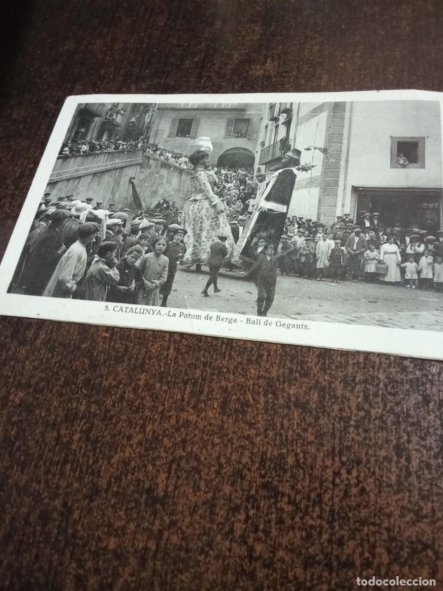 Postales: Catalunya.La Patum de Berga.Ball de gegants.