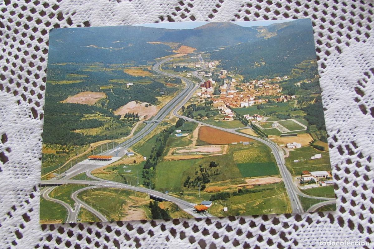 Postales: La Junquera vista aerea, Gerona escrita