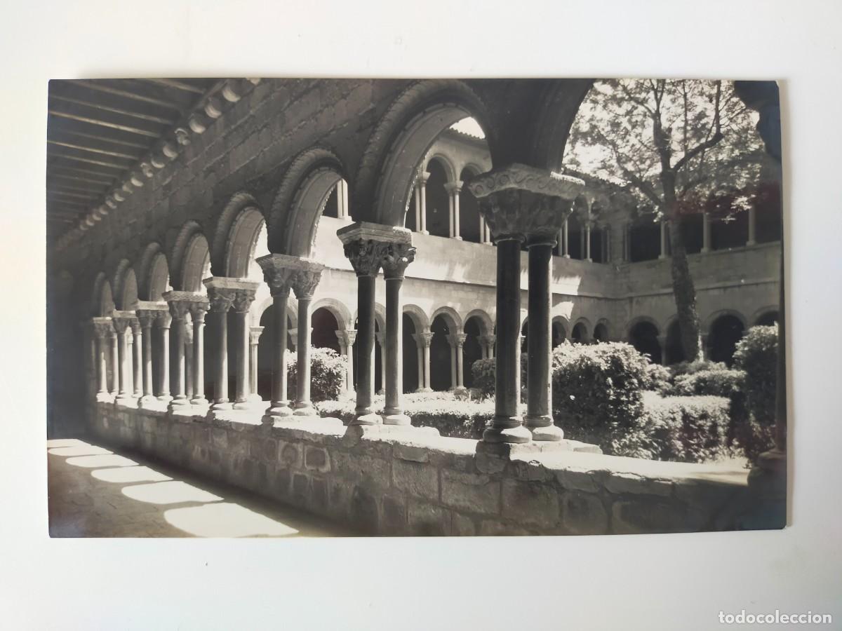 Postales: Tarjeta Postal RIPOLL (Girona): Monasterio de Santa Mar&iacute;a. Los Claustros - Comercial Prat
