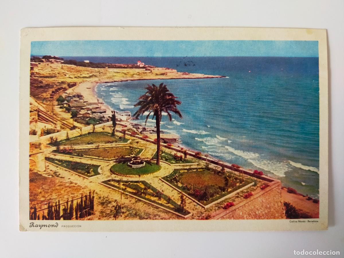 Postales: Tarjeta Postal TARRAGONA: Playa Del Milagro desde el balc&oacute;n del Mediterraneo - Prod Raymond - C/E