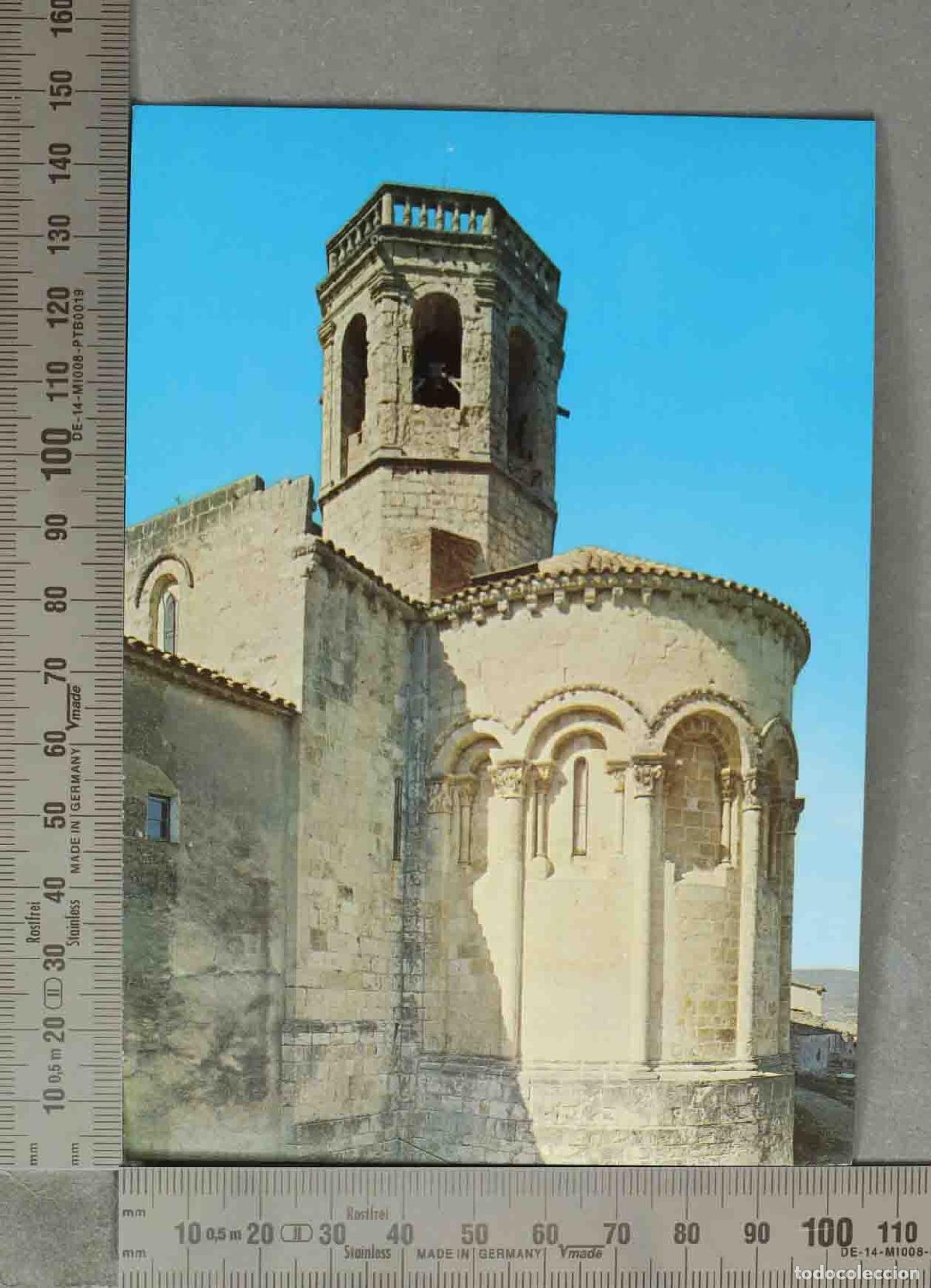 Cartes Postales: POSTAL. Sant Mart&iacute; Sarroca (Barcelona) - Iglesia de Santa Mar&iacute;a - &Aacute;bside y campanario