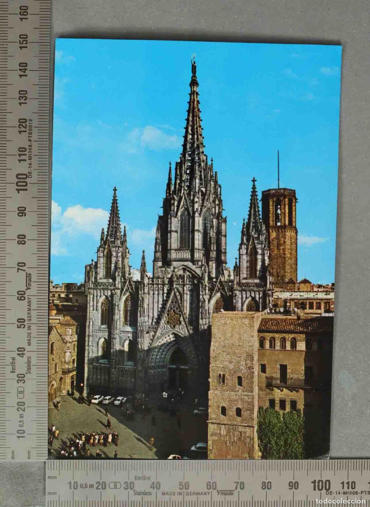 Cartes Postales: POSTAL. Barcelona - Catedral - Fachada y cimborrio