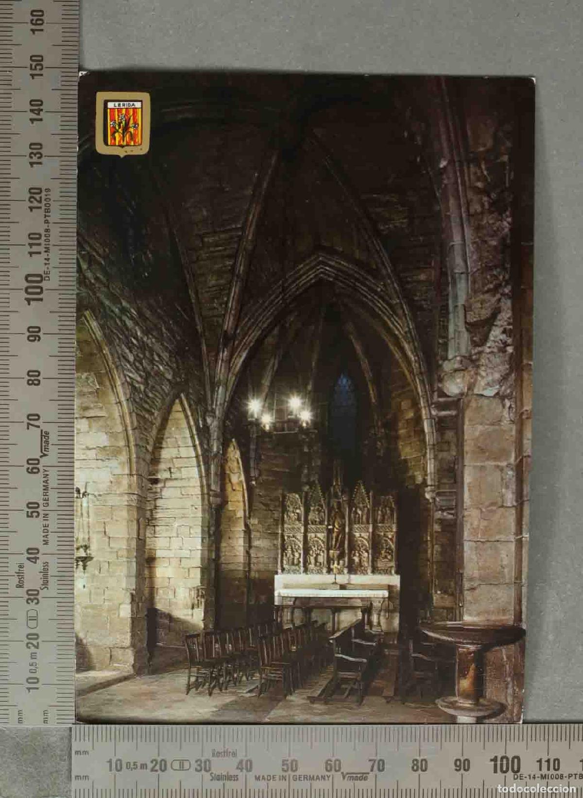 Cartoline: POSTAL. Lleida - Iglesia de San Lorenzo - Altar Lateral