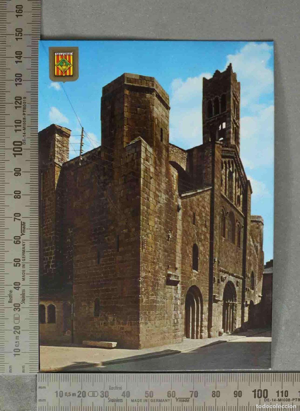 Postkarten: POSTAL. Seu d&acute;Urgell - Catedral - Escudo de Oro