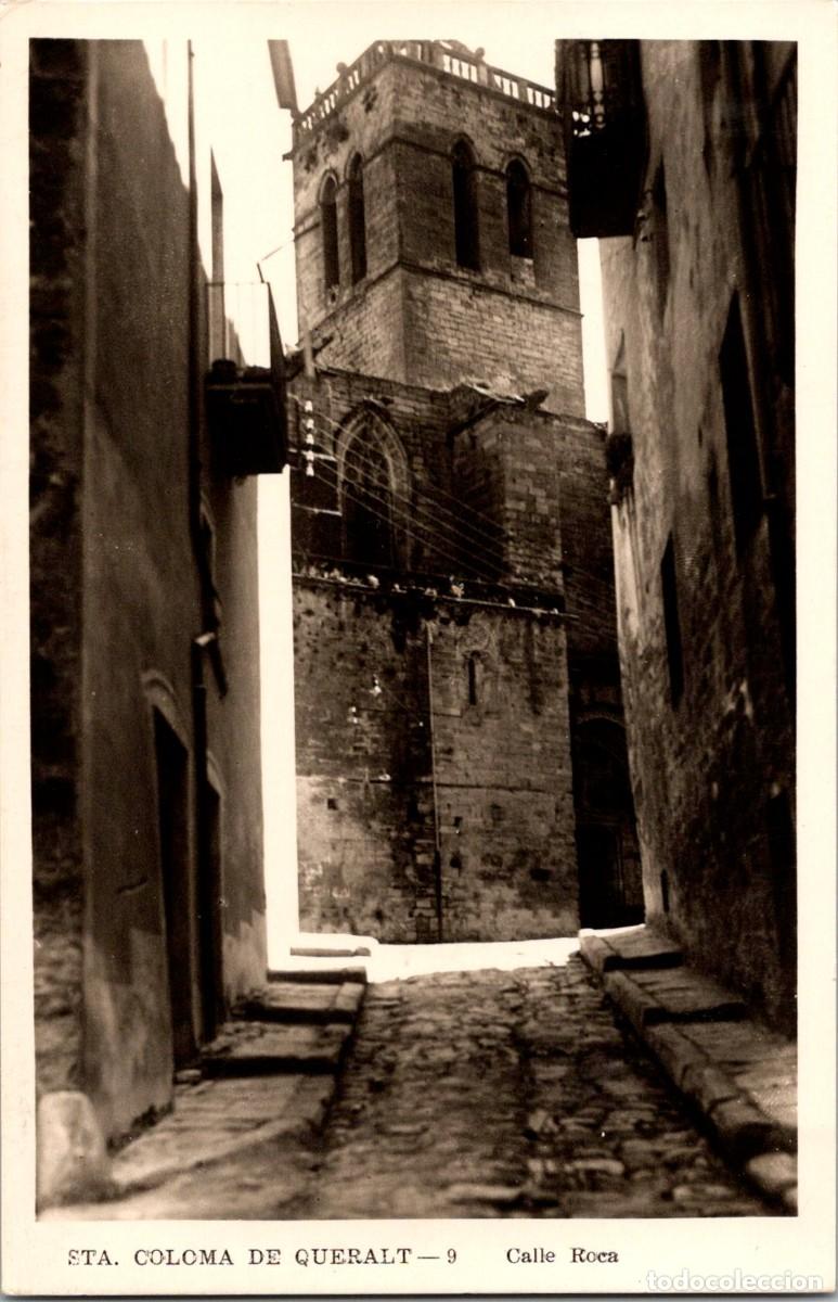 Postales: Sta. Coloma de Queralt - Calle Roca - Editorial Fotogr&aacute;fica 9 - 141x91mm