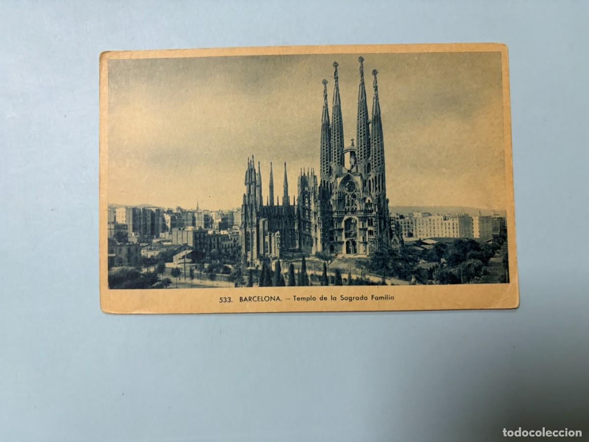Postales: TARJETA POSTAL. BARCELONA. 533.- TEMPLO DE LA SAGRADA FAMILIA. L. ROISIN FOT.