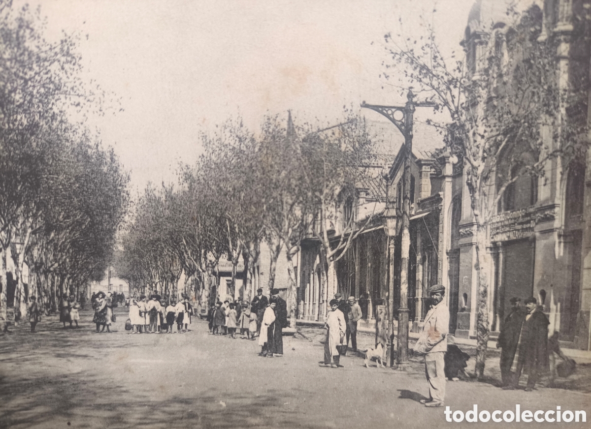 Postales: MANRESA PASSEIG PERE III POSTAL ANIMADA FOTOTIPIA CIRCULADA 1913