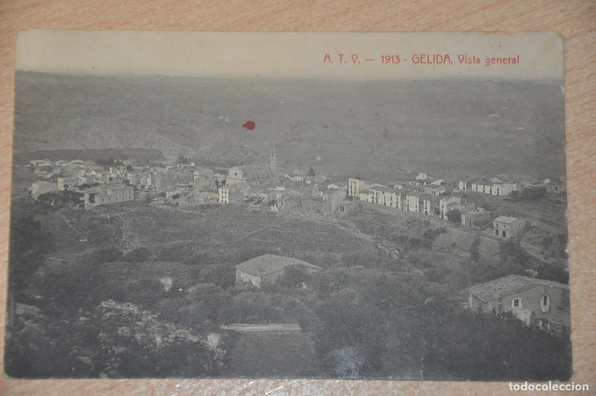 Postales: postal gelida, vista general, atv 1913