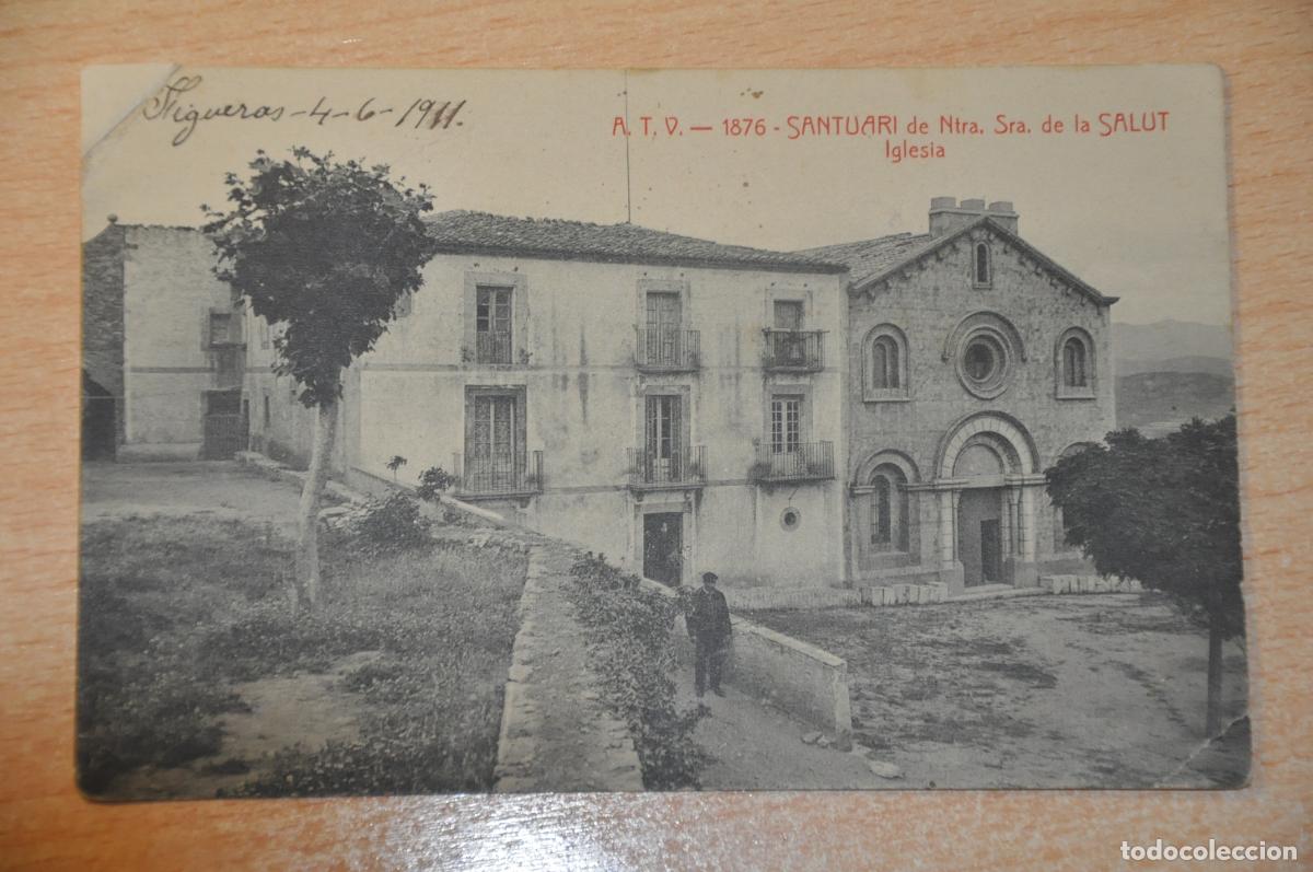 Postales: postal santuari de ntra. sra. de la salut, iglesia, atv 1876