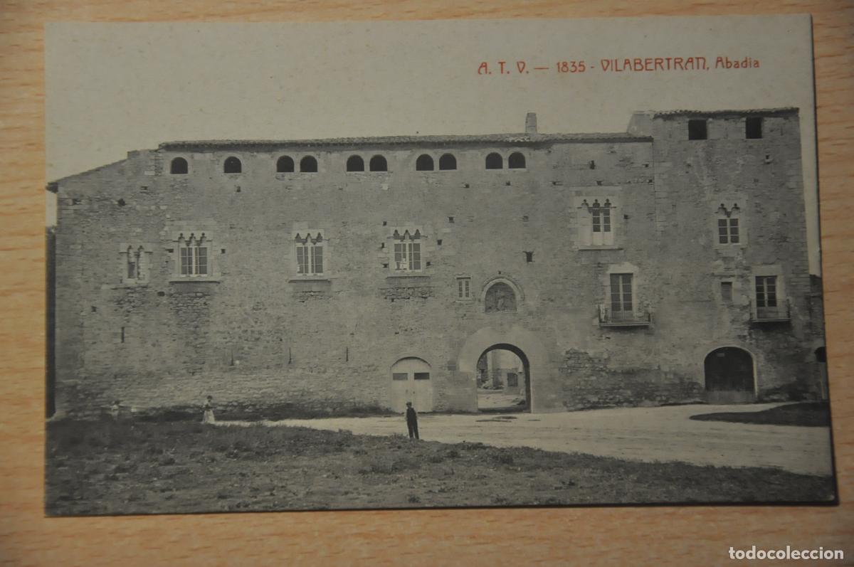 Postales: postal vilabertran, abadia, atv 1835