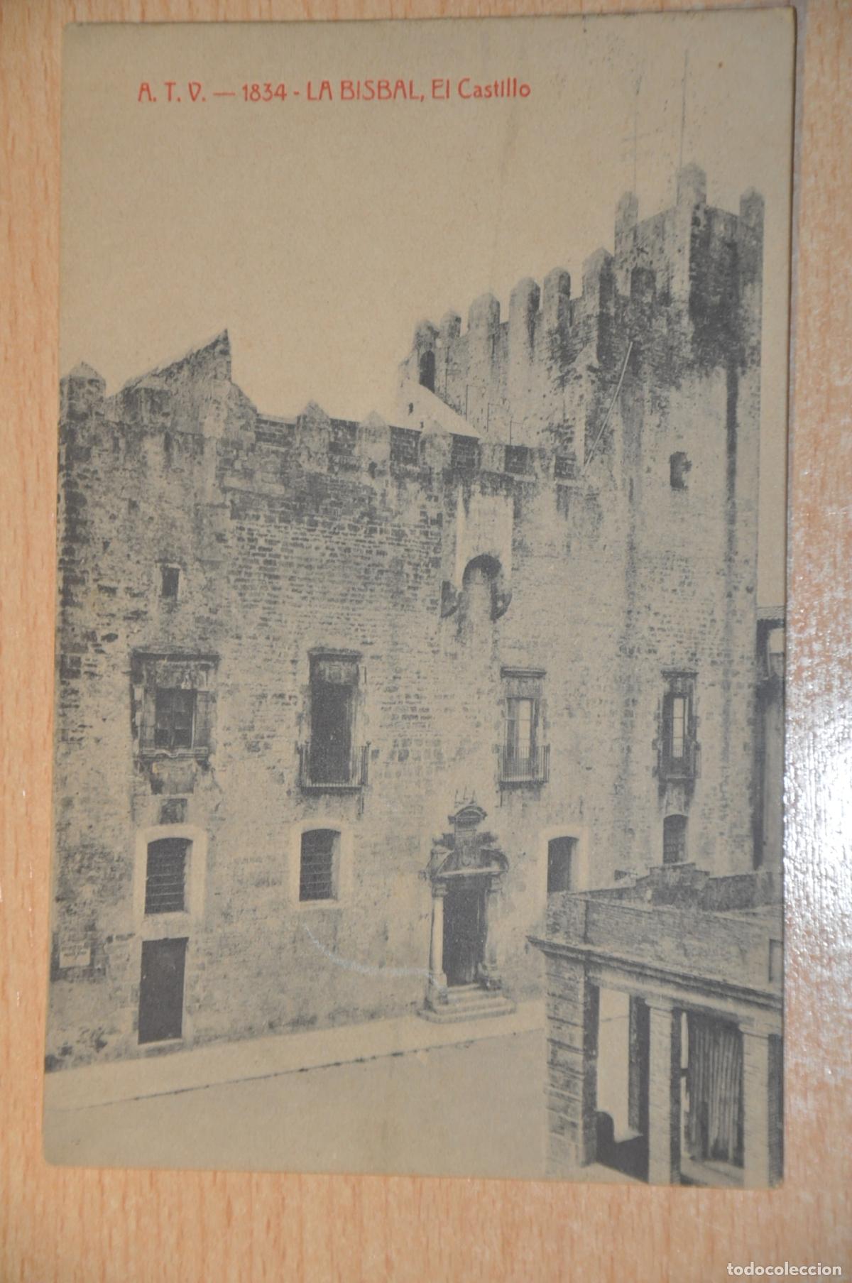Postales: postal la bisbal, el castillo, atv 1834
