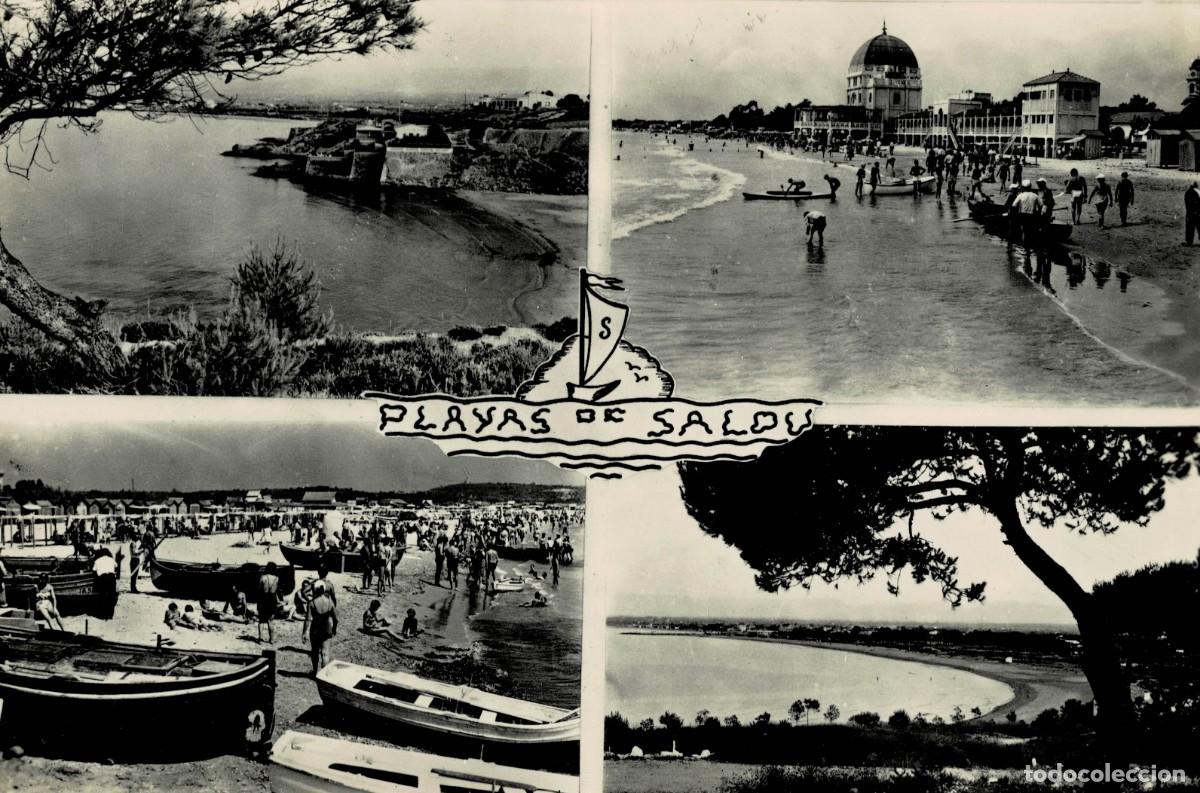 Postales: POSTAL MODERNA DE CATALU&Ntilde;A. SALOU. DIVERSOS ASPECTOS DE LA CIUDAD. P-CAT-2044